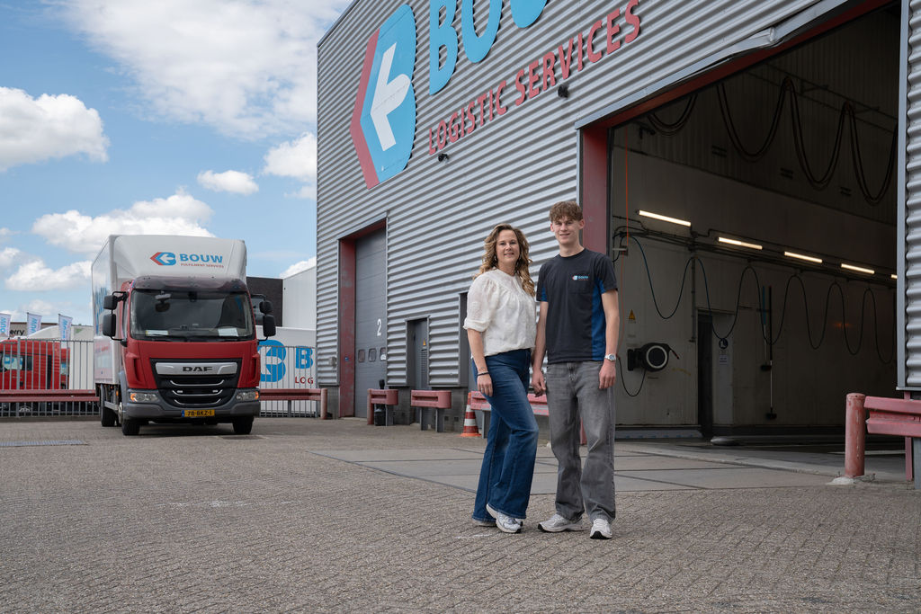 Moeder en zoon zijn collega